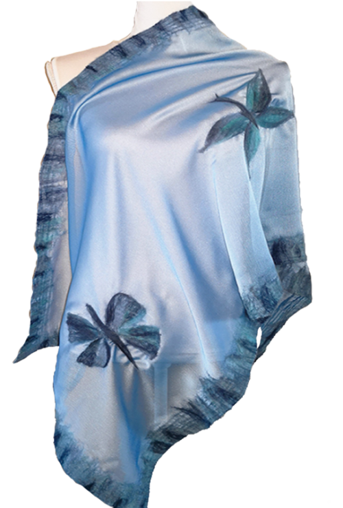 Stola Donna in Organza – Butterfly • NES Wearing Energy